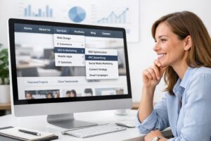 apprenez à structurer efficacement un menu de site web pour améliorer l'expérience utilisateur et réduire le taux de rebond grâce à nos conseils pratiques.